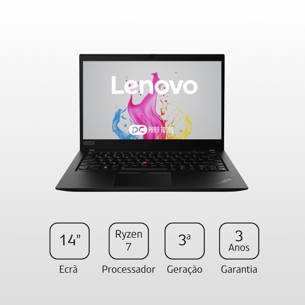 Lenovo ThinkPad T495s Ryzen 7 PRO 3700U 16Gb 14″ FULL HD